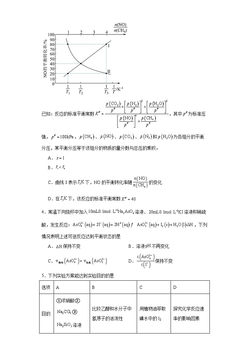 6.1化学反应速率与反应限度同步练习含解析）2023——2024学年高中化学苏教版（2019）必修第二册第2页
