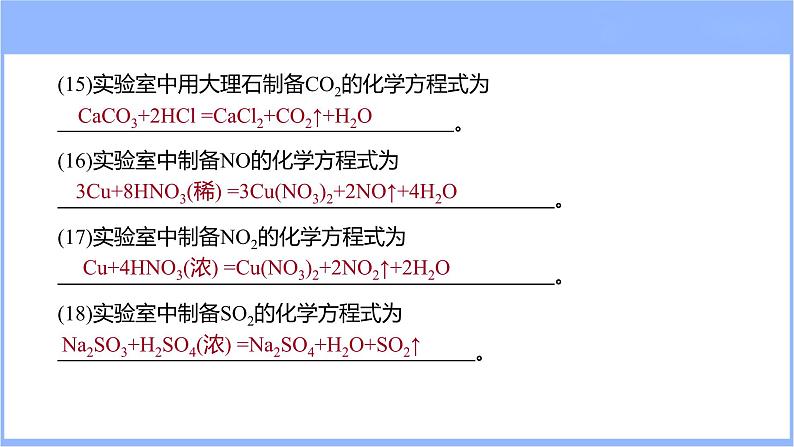 10.3物质的制备（课件）-2024年高考化学一轮复习课件（全国通用）06