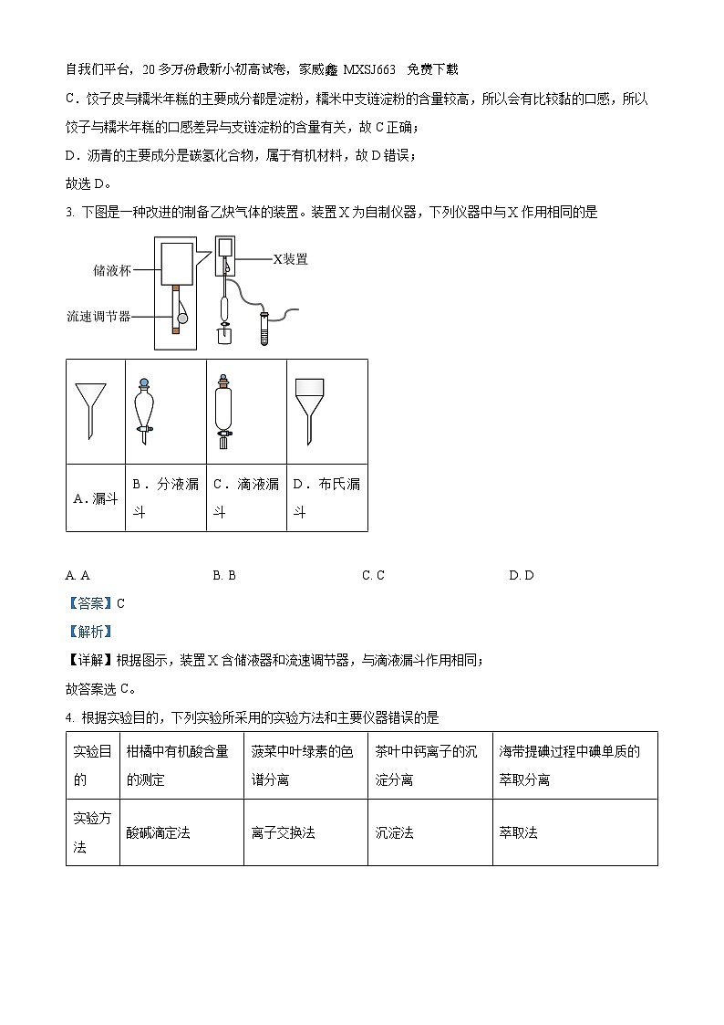 33，辽宁省沈阳市东北育才学校高中部2023-2024学年高三下学期第六次模拟考试化学试题02