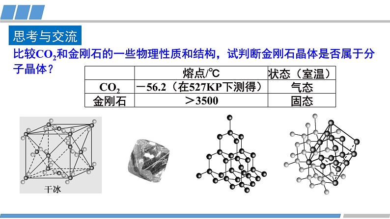 高二化学（人教版）选择性必修第2册 第三章 第二节 第二课时 分子晶体和共价晶体-教学课件、教案、学案、作业02