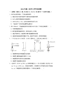 湖南省岳阳市岳阳县第一中学2023-2024学年高二下学期开学化学试题