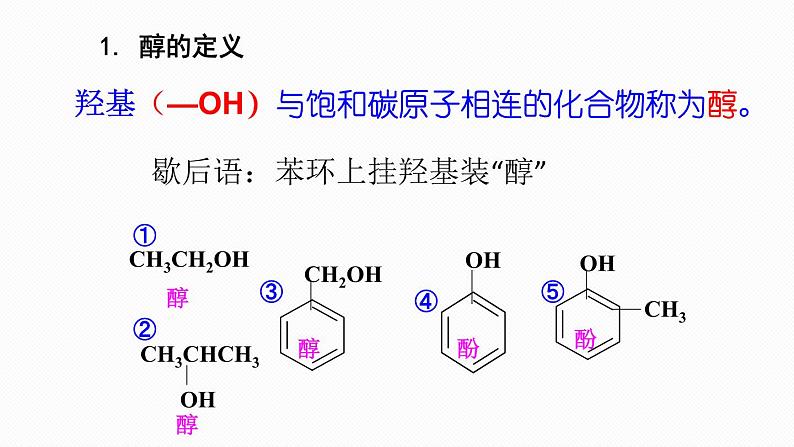 教学课件 选择性必修3 第三章 第二节 第 1 课时 醇 .pptx第3页