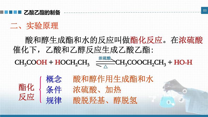 选择性必修3 实验活动1 乙酸乙酯的制备与性质 2023-2024学年高二化学同步课件＋教案（人教版）03