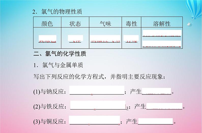 2024届高考化学学业水平测试复习专题二第二节氯及其化合物课件第4页