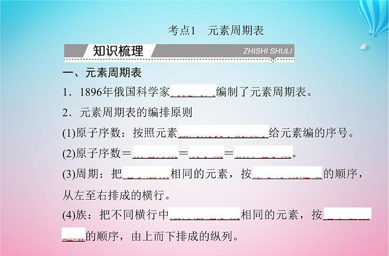 2024届高考化学学业水平测试复习专题四第二节元素周期表元素周期律课件第3页