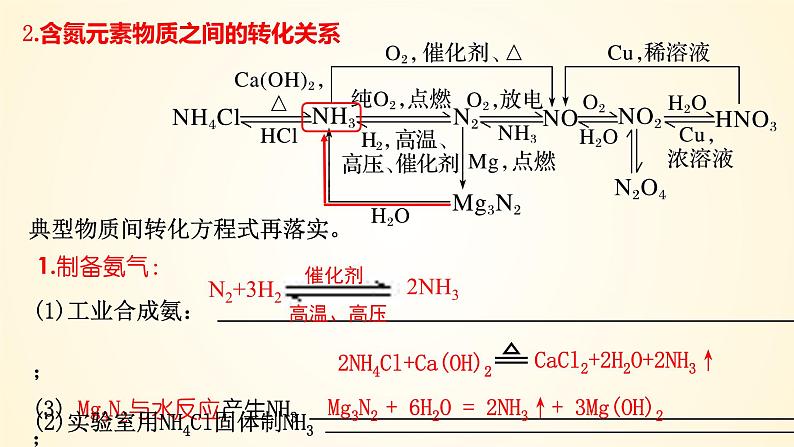 第27讲 氮及其化合物的转化关系-【精梳精讲】2024年高考化学大一轮精品复习课件（新教材）第4页