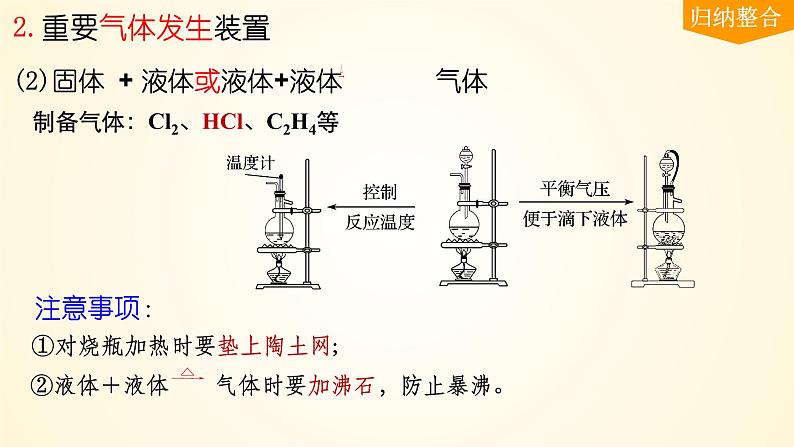 第29讲 常见气体的实验室制备、净化和收集-【精梳精讲】2024年高考化学大一轮精品复习课件（新教材）08