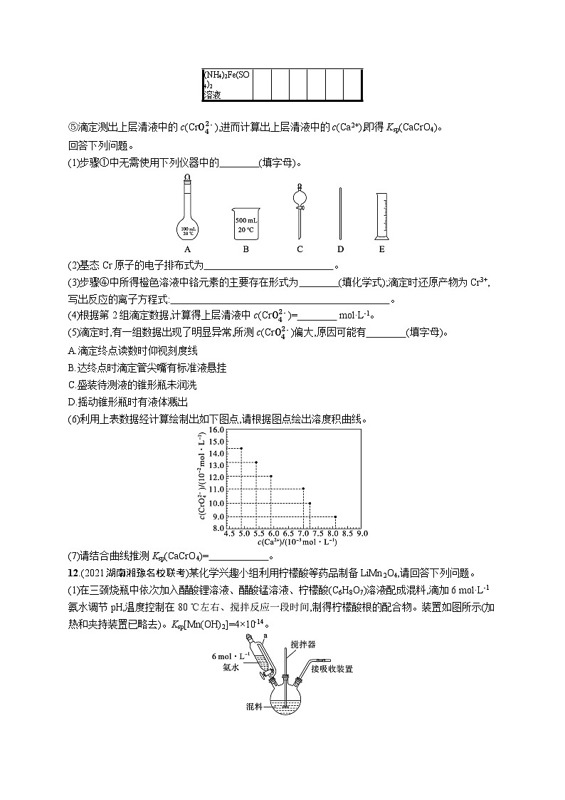 2024年高考化学二轮专项复习专题突破练二常用化学计量与应用（Word版附解析）第3页