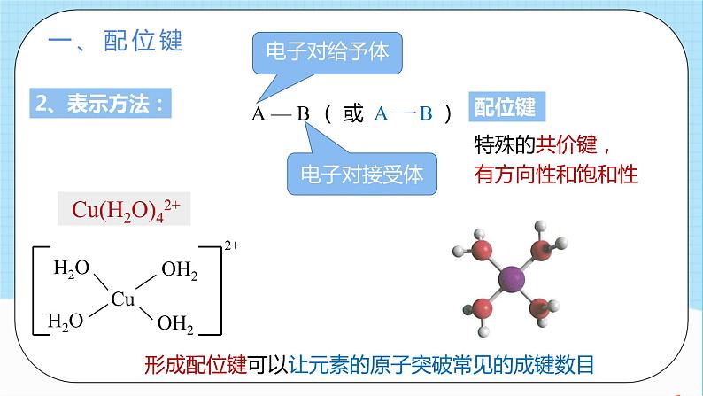 人教版高中化学选择性必修二3.4.1《配合物》 课件08