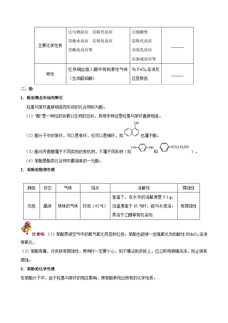 最新高考化学考点一遍过（讲义） 考点62 烃的含氧衍生物第3页