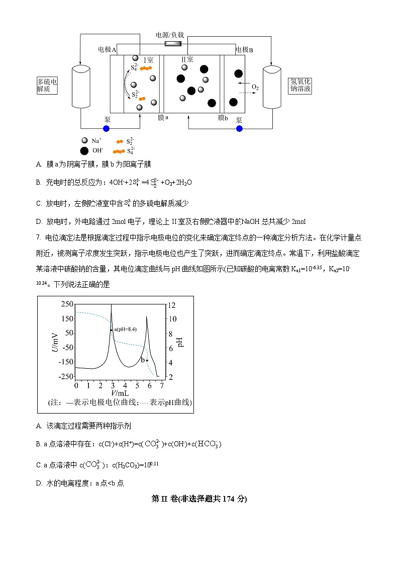 四川省成都市第七中学2023届高三下学期二模化学试题（Word版附解析）03