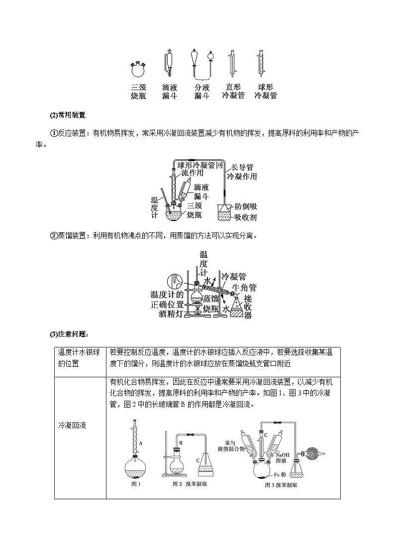 第46讲 有机化合物制备实验（原卷版）-备战2023年高考化学【一轮·夯实基础】复习精讲精练第2页