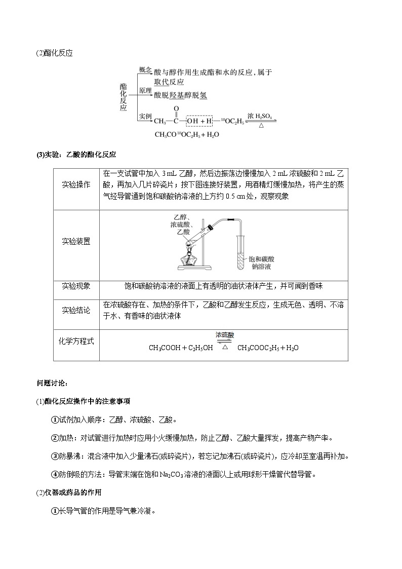 第50讲 乙醇和乙酸、基本营养物质 -备战2023年高考化学【一轮·夯实基础】复习精讲精练03