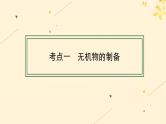 备战2025届新高考化学一轮总复习第10章化学实验基础和综合探究第58讲以物质制备为主的综合实验课件