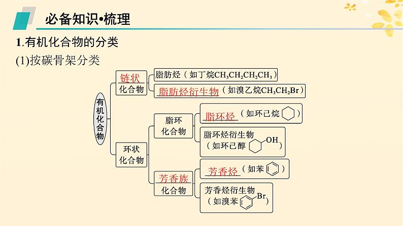 备战2025届新高考化学一轮总复习第9章有机化学基础第45讲认识有机化合物课件05