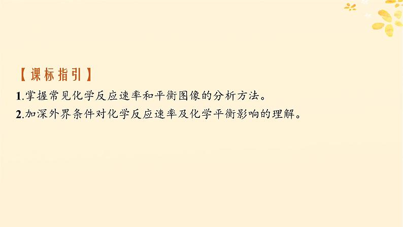 备战2025届新高考化学一轮总复习第7章化学反应速率与化学平衡第38讲化学反应速率和平衡图像课件02