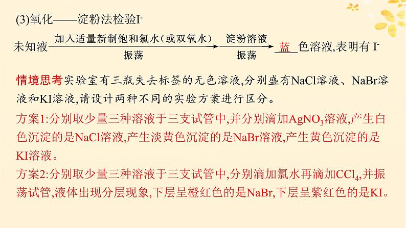 备战2025届新高考化学一轮总复习第4章非金属及其化合物第16讲卤族元素溴碘的提取课件08