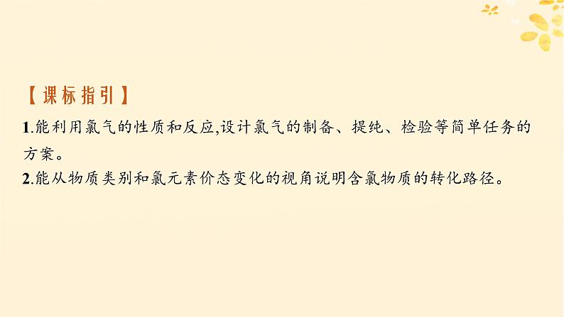 备战2025届新高考化学一轮总复习第4章非金属及其化合物第15讲氯气的实验室制法及应用课件02