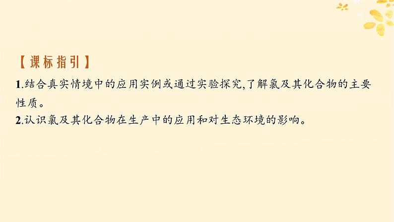 备战2025届新高考化学一轮总复习第4章非金属及其化合物第14讲氯及其化合物课件第2页