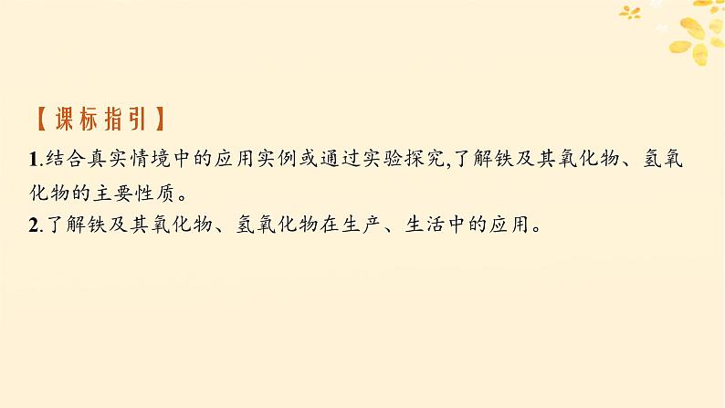 备战2025届新高考化学一轮总复习第3章金属及其化合物第10讲铁及其氧化物氢氧化物课件02