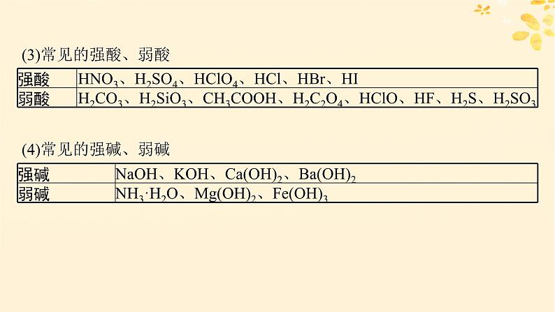 备战2025届新高考化学一轮总复习第1章物质及其变化第2讲电解质与离子反应课件08