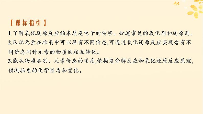 备战2025届新高考化学一轮总复习第1章物质及其变化第4讲氧化还原反应的概念和规律课件02