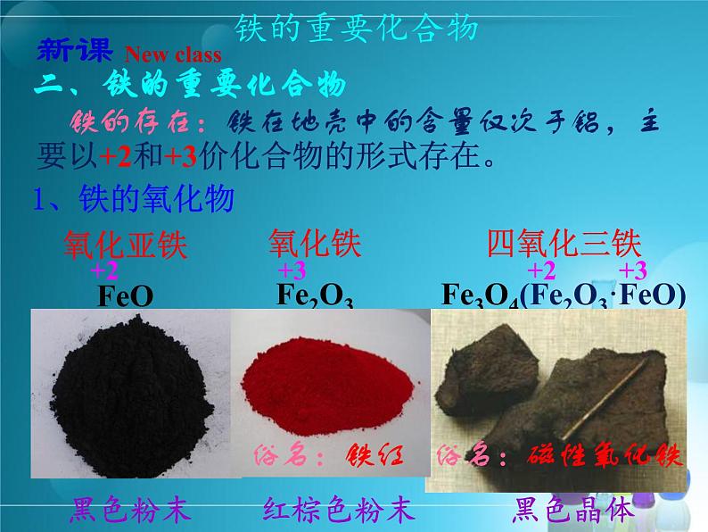 3.1.2铁及其化合物(第二课时  铁的重要化合物)-高一化学课件(人教版2019必修第一册)第6页