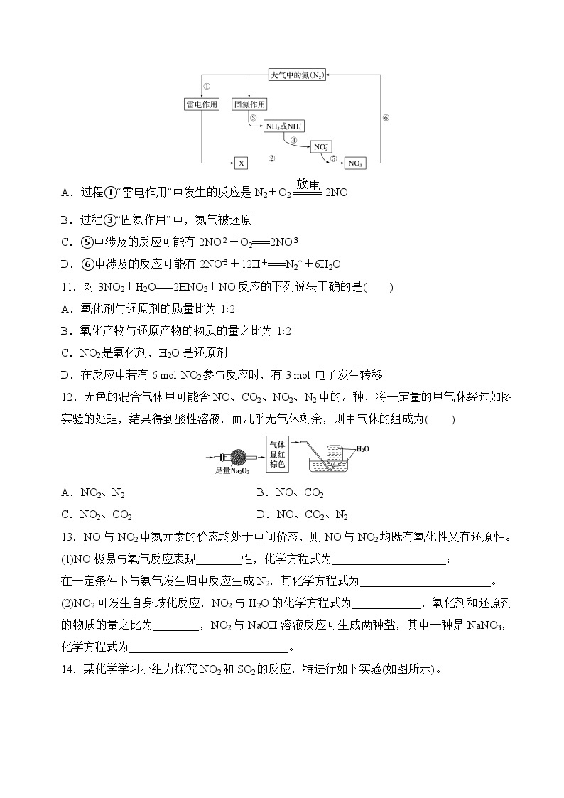 7.1氮的固定（分层练习）-2023-2024学年高一化学同步精品课件+分层练习（苏教版必修第二册）03