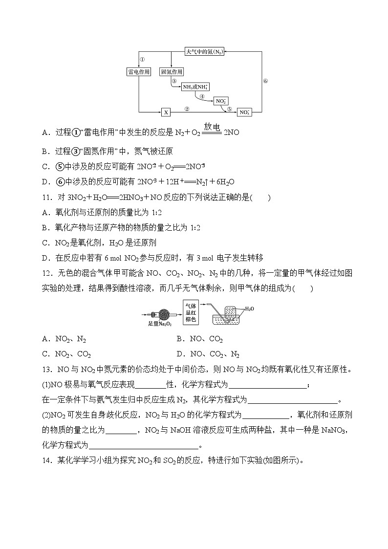 7.1氮的固定（分层练习）-2023-2024学年高一化学同步精品课件+分层练习（苏教版必修第二册）03