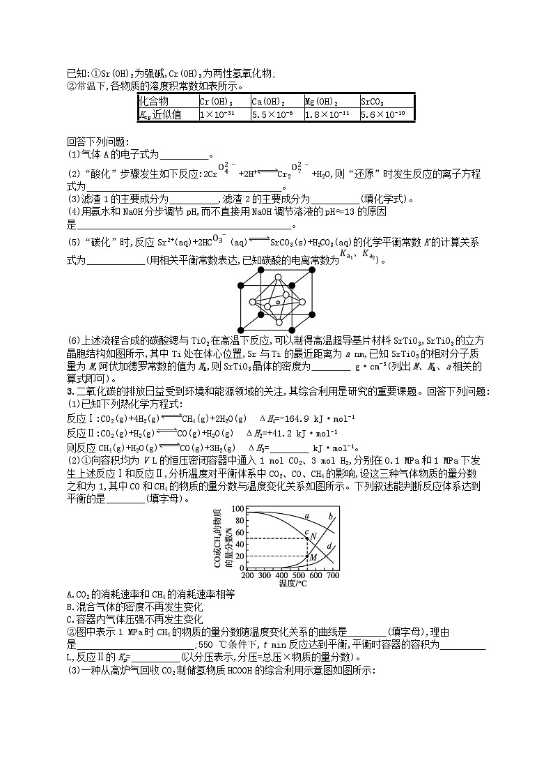 新高考新教材广西专版2024届高考化学二轮总复习题型专项练非选择题专项练2第2页