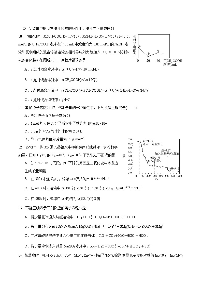 化学试卷第3页