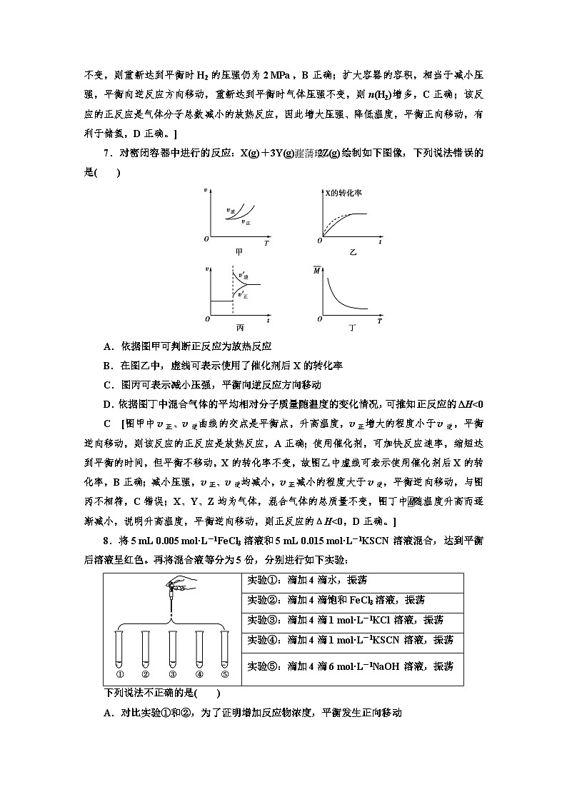 人教版新教材高三化学一轮复习23 课时作业(二十三)第3页