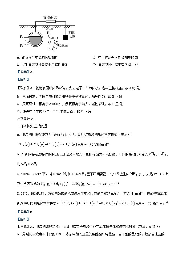 山东省青岛超银高级中学2023-2024学年高二下学期期初考试化学试卷（原卷版+解析版）02