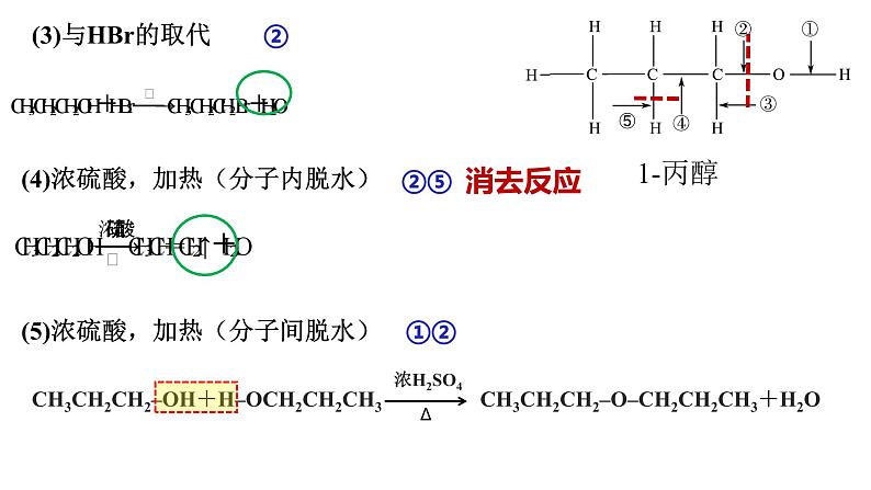 2024届高三化学一轮复习   烃的衍生物（醇和酚） 课件第8页