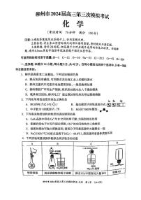 广西壮族自治区柳州市2024届高三第三次模拟考试化学试题