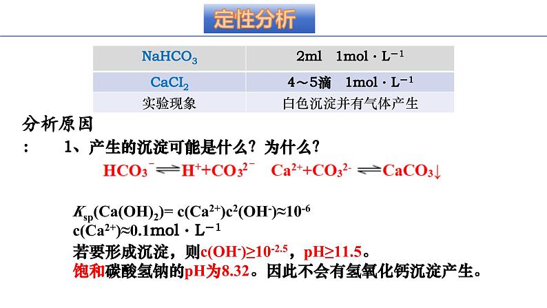 从“定量”的视角再看—碳酸钠和碳酸氢钠 课件2024届高考二轮专题复习 (1)06