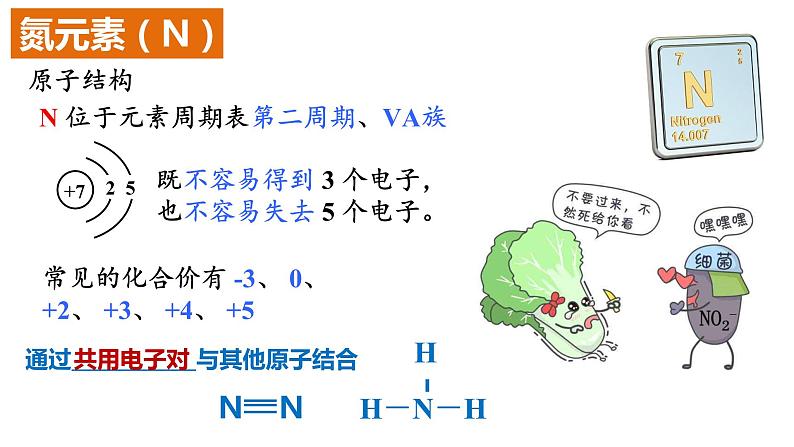 5.2.1氮气与氮的固定  （课件）  2023-2024学年高一下学期化学人教版（2019）必修第二册第2页