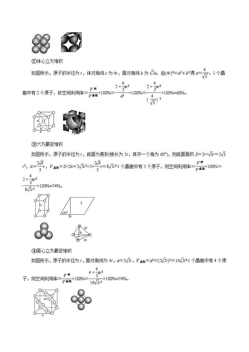 专题讲座（七）晶胞的分析与计算（讲）- 2024年高考化学大一轮复习【精讲精练+专题讲座】（解析版）第3页
