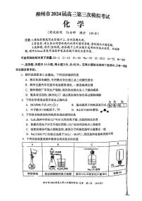 广西柳州市2024届高三下学期第三次模拟考试（柳州三模）化学