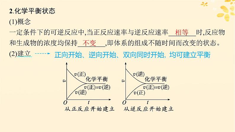 适用于新高考新教材备战2025届高考化学一轮总复习第7章化学反应速率与化学平衡第35讲化学平衡状态及平衡移动课件第6页