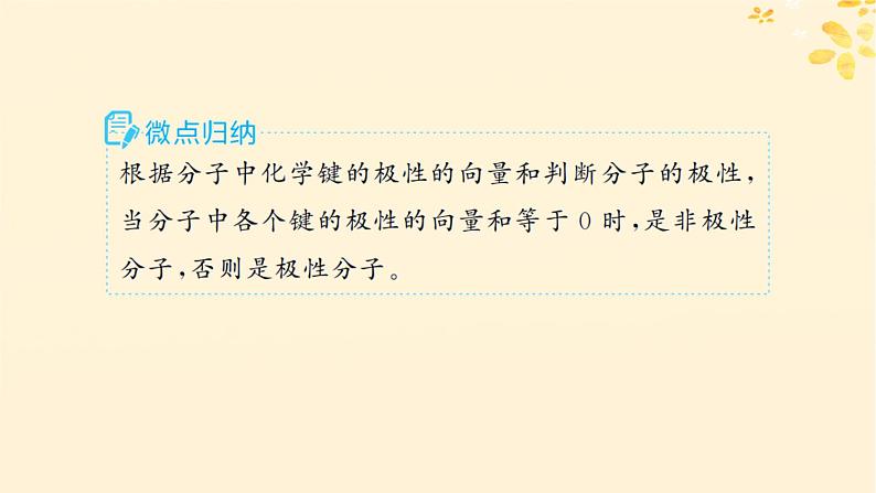 适用于新高考新教材备战2025届高考化学一轮总复习第5章物质结构与性质元素周期律第27讲分子的性质配合物和超分子课件第6页