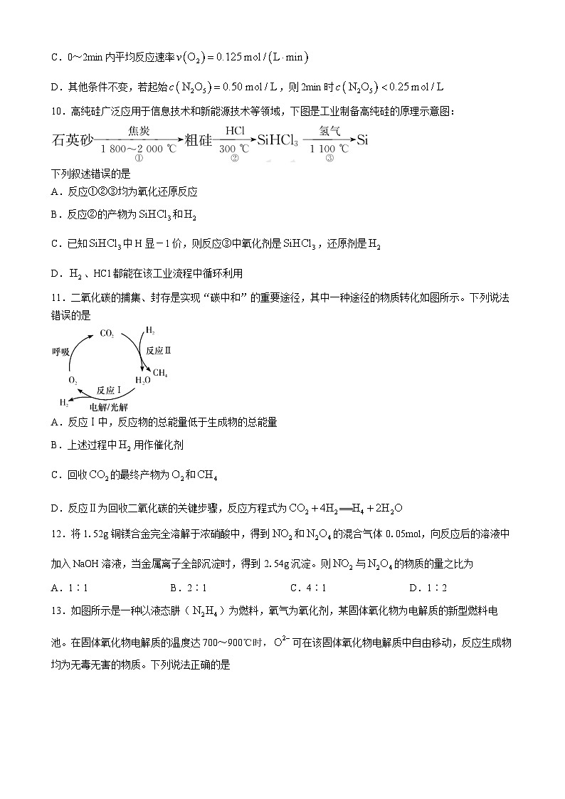湖南省长沙市师范大学附属中学2023-2024学年高一下学期第一次大练习化学试题（Word版附解析）03