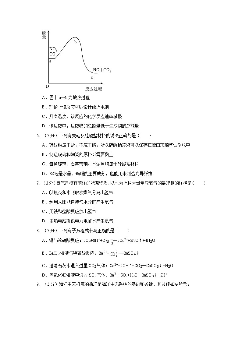 2021-2022学年广东省深圳市龙城高级中学高一（下）期中化学试卷02