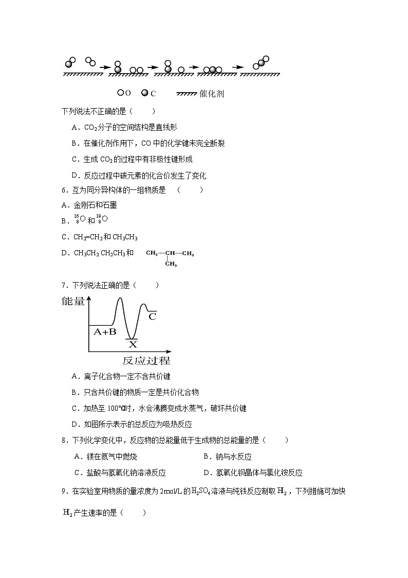 福建省莆田第十五中学2023-2024学年高一下学期第一次月考化学试题（无答案）02