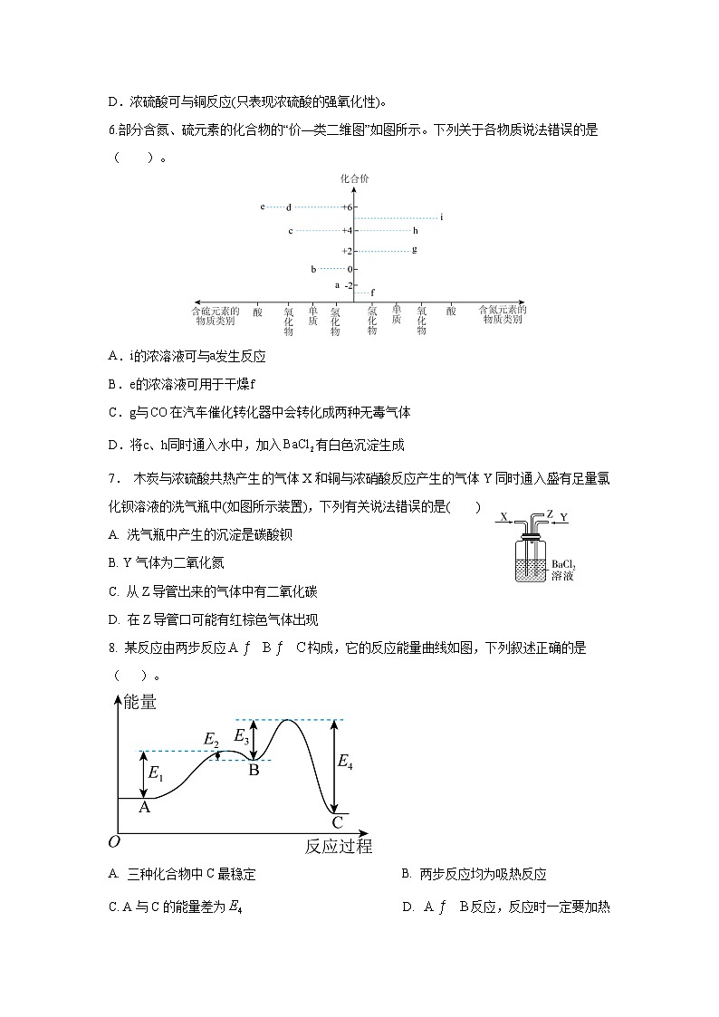 定稿-化学高2023级下第一次质量检测第2页