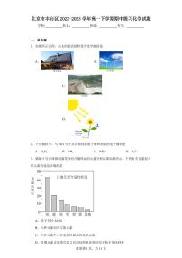 【高一化学】2023北京丰台区下学期期中试卷及答案（A卷）