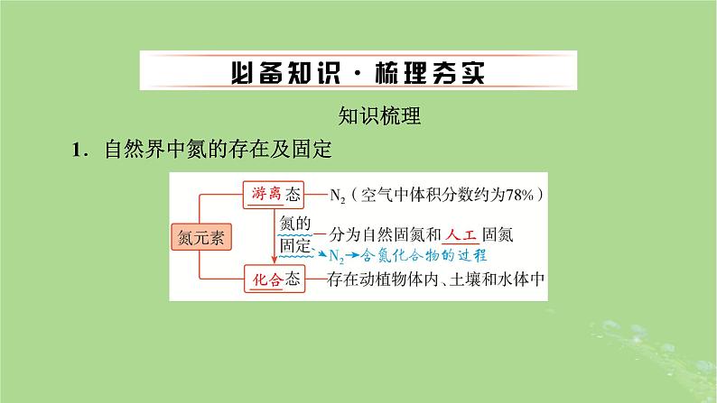 2025版高考化学一轮总复习第4章非金属及其化合物第13讲氮及其氧化物氨和铵盐课件04