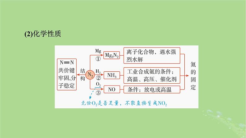 2025版高考化学一轮总复习第4章非金属及其化合物第13讲氮及其氧化物氨和铵盐课件06