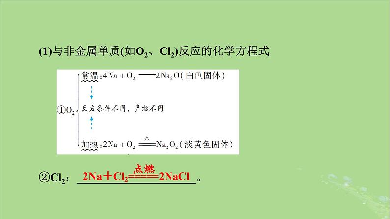 2025版高考化学一轮总复习第3章金属及其化合物第8讲钠及其重要化合物碱金属课件06