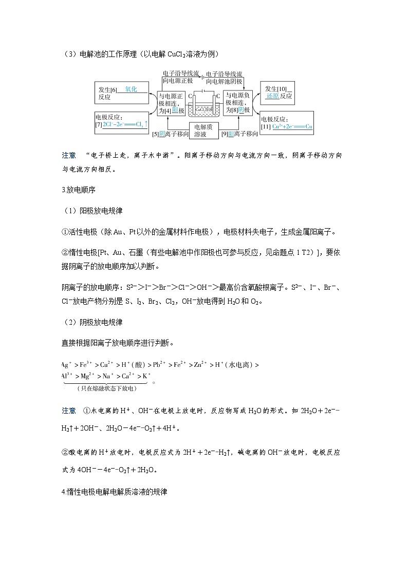 2024届高考化学复习讲义第六章化学反应与能量变化第五讲电解池及其工作原理含答案第3页